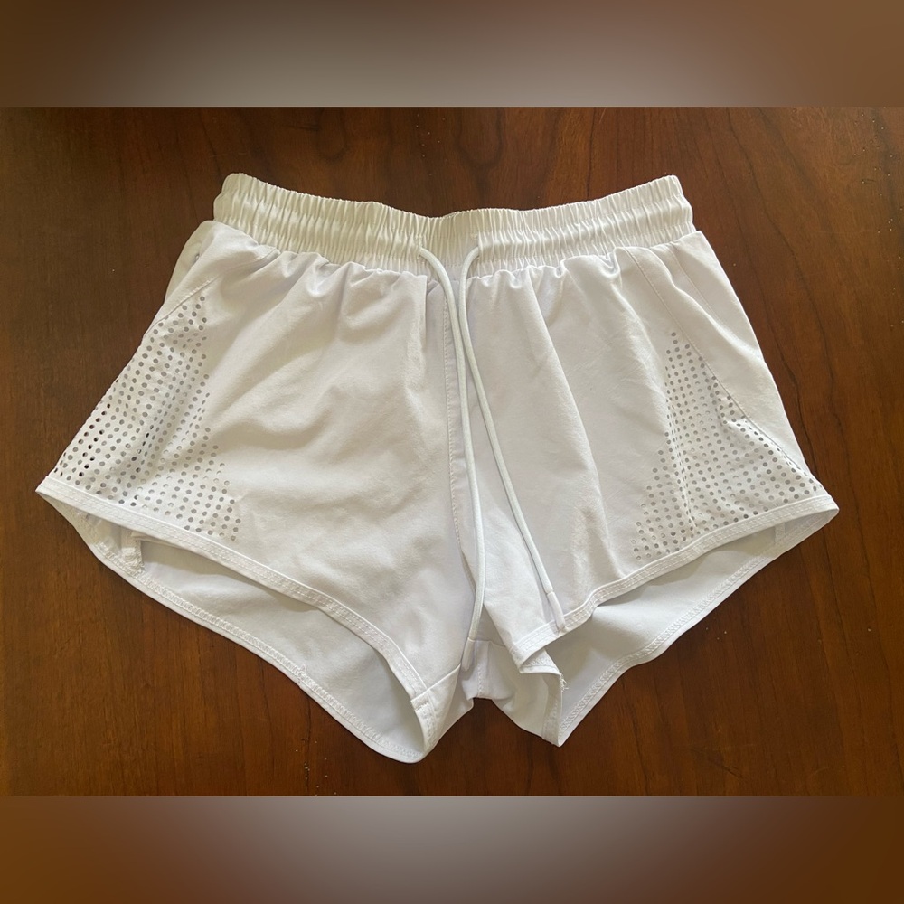 Alter’d State Revival White Athletic Shorts size small